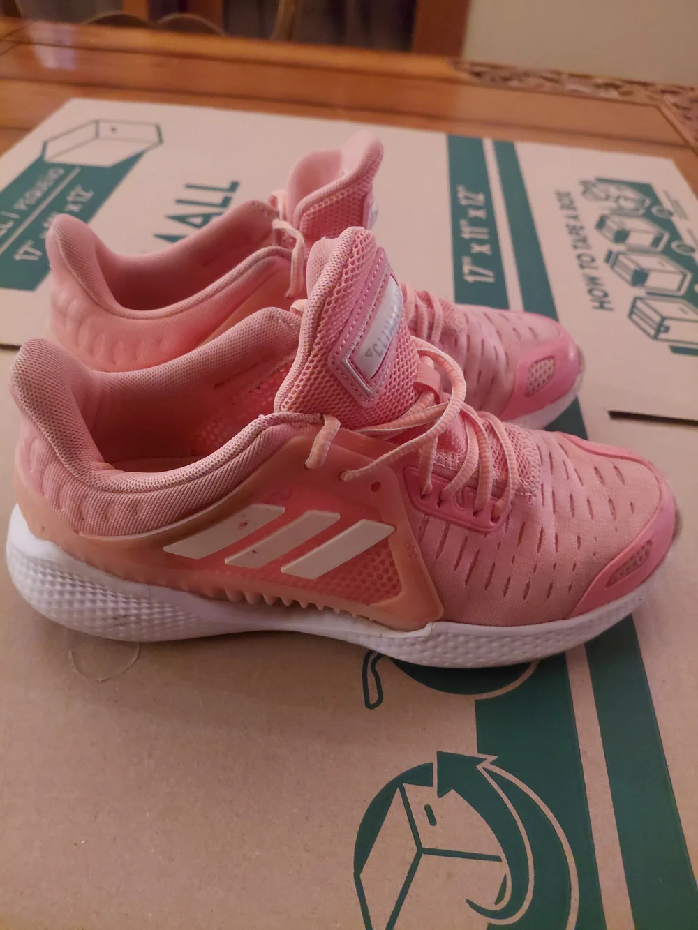 Women’s Pink Athletic Sneakers - Breathable Lace-Up Running Shoes